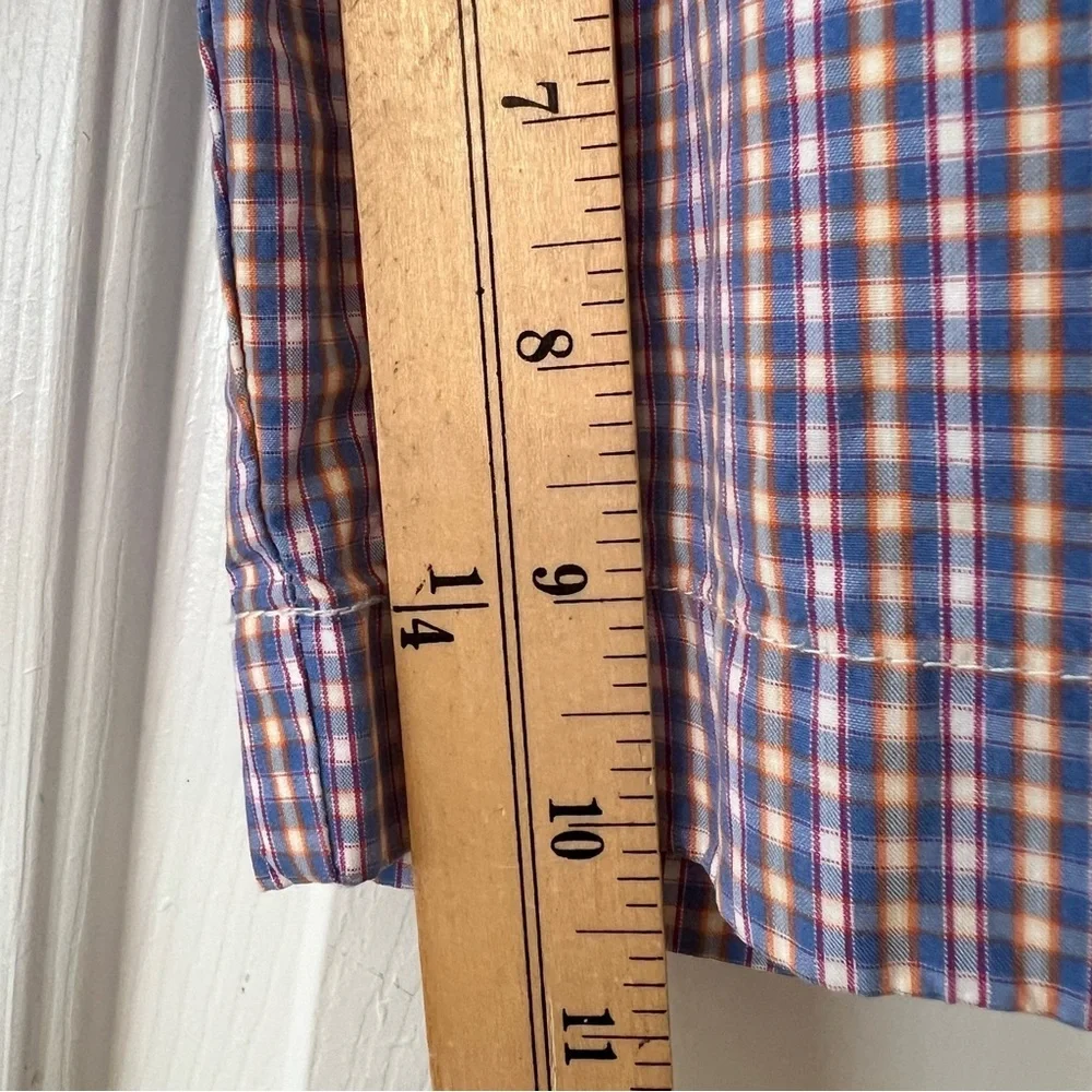 J. Crew Men Rivington Plaid Flat-Front Shorts- Waist 30
